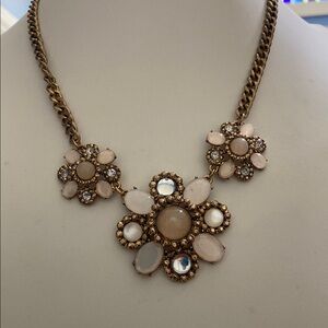 5 for $15 Floral Gold tone Necklace